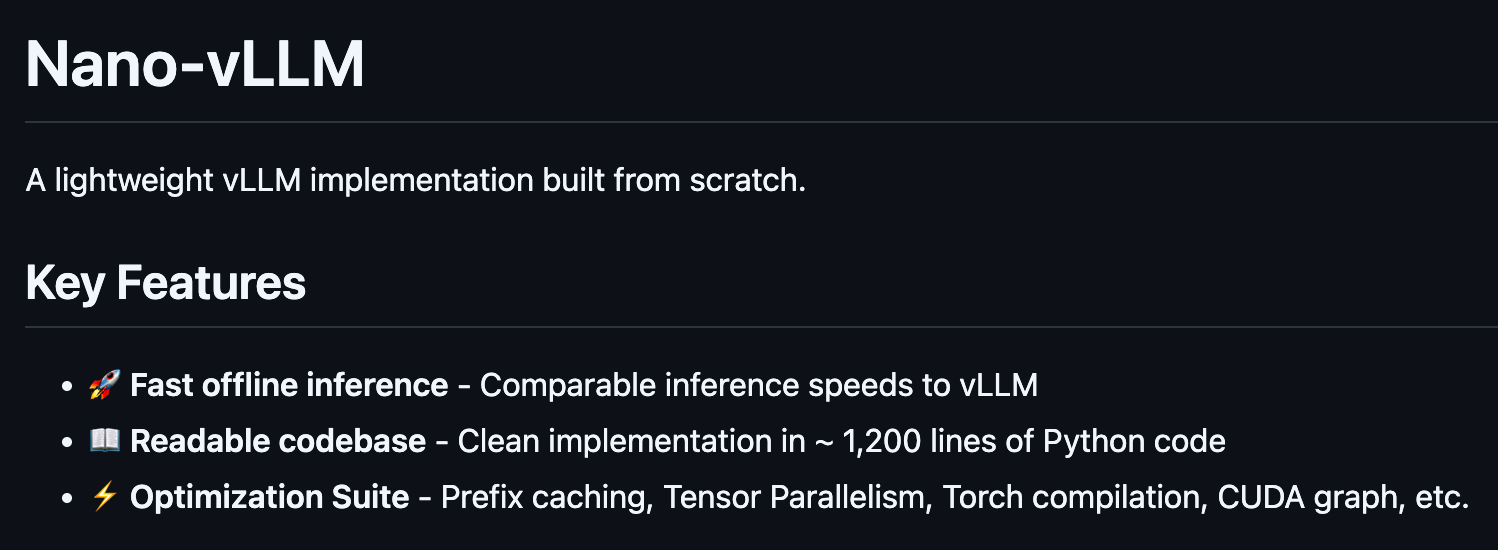 Nano-vllm 项目学习
